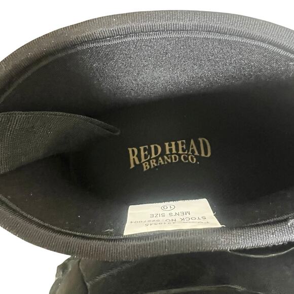 Red Head Brand Co. Black Mallard Rubber Neoprene Boots Sz 10 Booties Waterproof - Picture 10 of 13